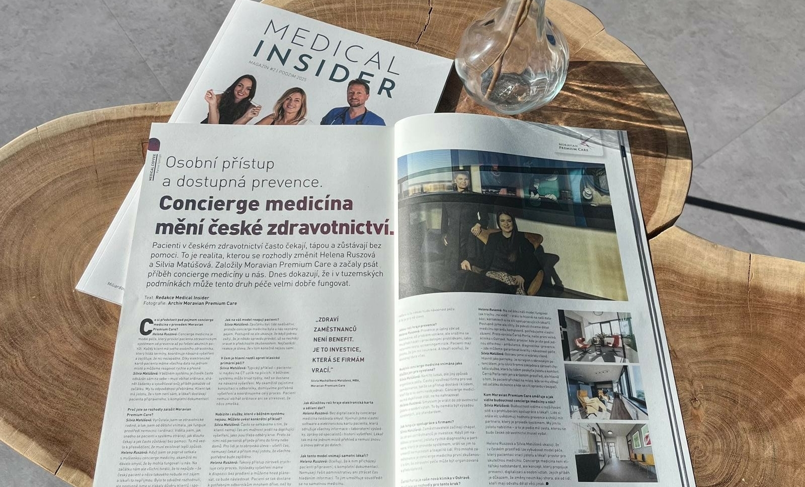 Klinika v magazínu Medical Insider